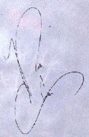 Kevins autograf